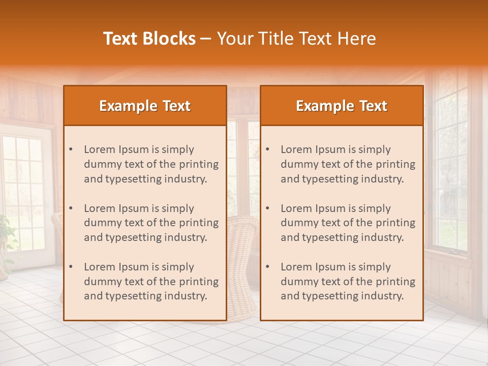 Home Decor Decoration PowerPoint Template