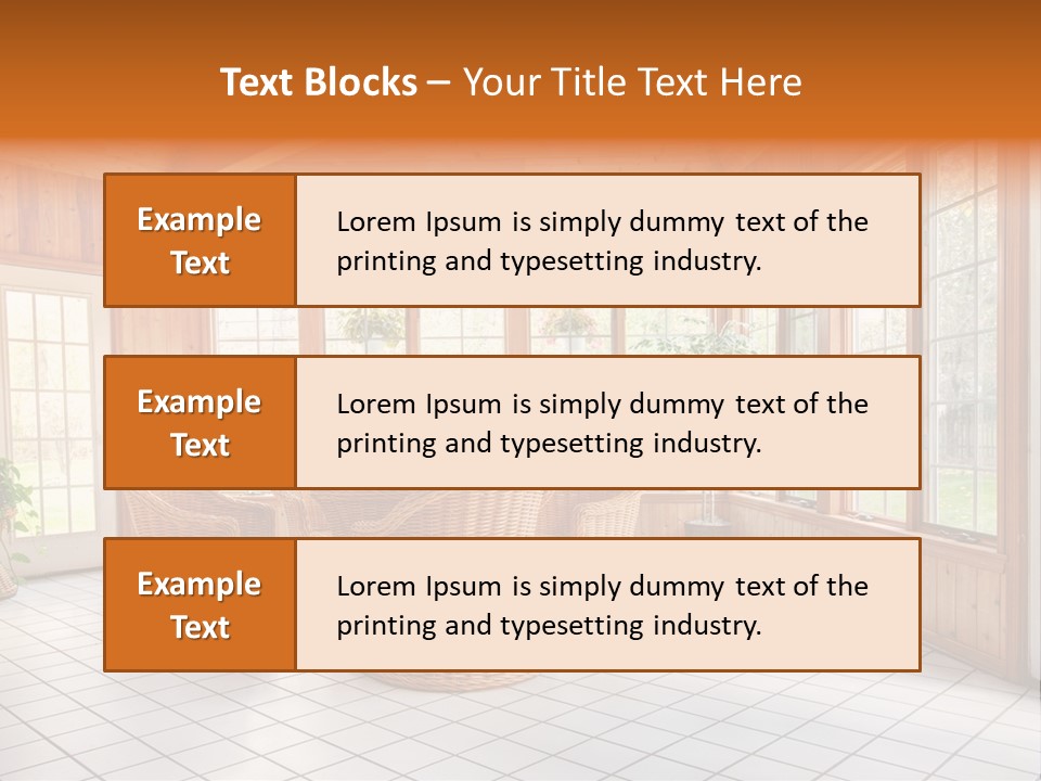 Home Decor Decoration PowerPoint Template