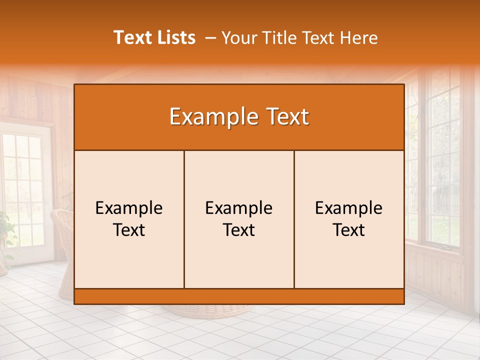 Home Decor Decoration PowerPoint Template
