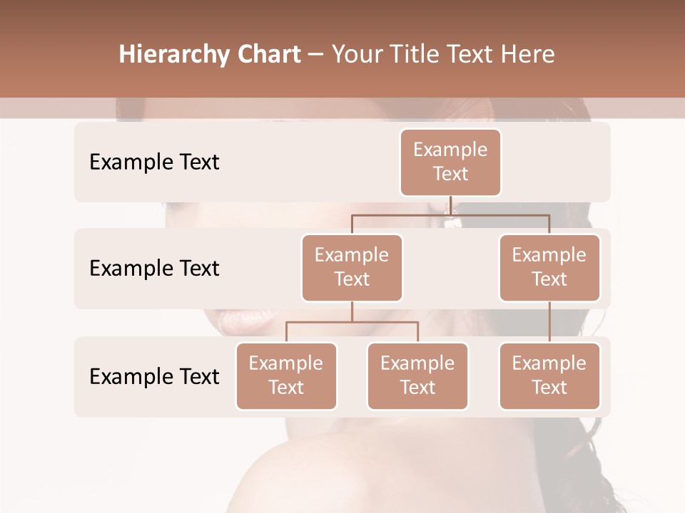 A Woman In A Black Dress Is Posing For A Picture PowerPoint Template