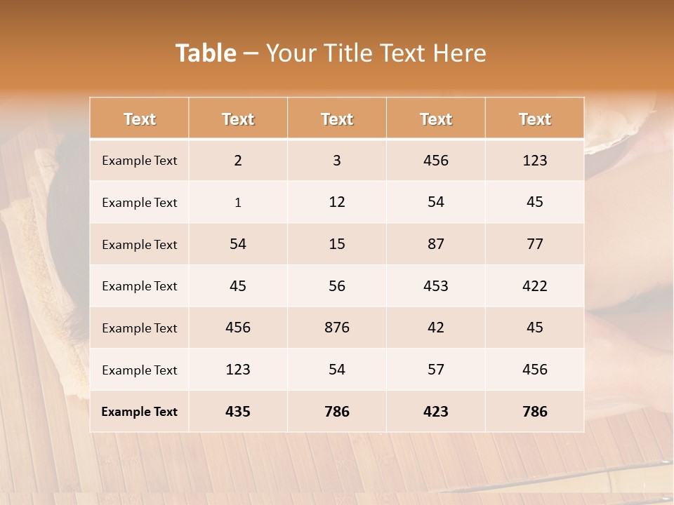 A Woman Getting A Facial Mask On Her Face PowerPoint Template