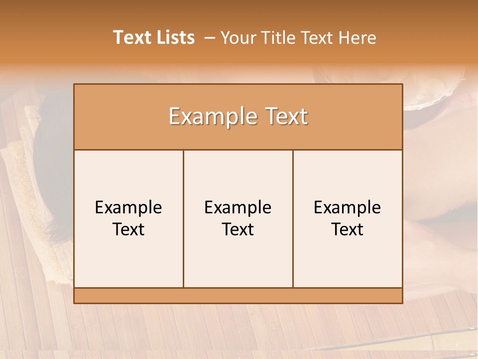 A Woman Getting A Facial Mask On Her Face PowerPoint Template