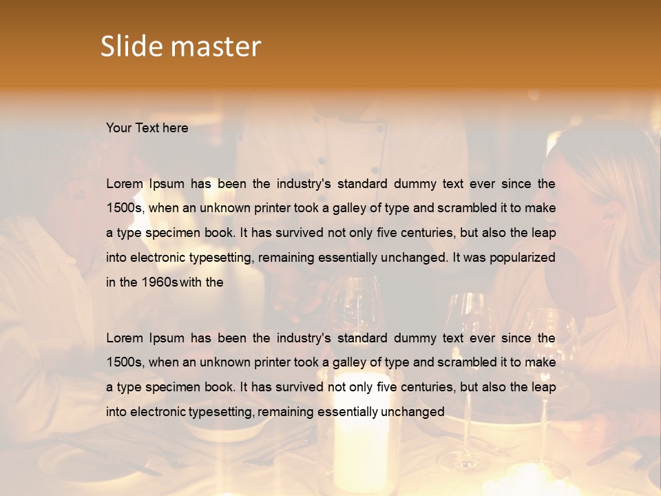 Fashion Artistic Cool PowerPoint Template