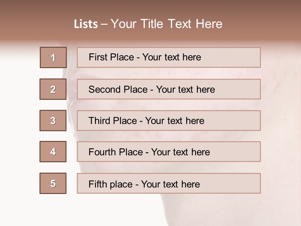 Beauty Clean Spot PowerPoint Template