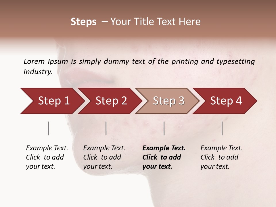 Beauty Clean Spot PowerPoint Template