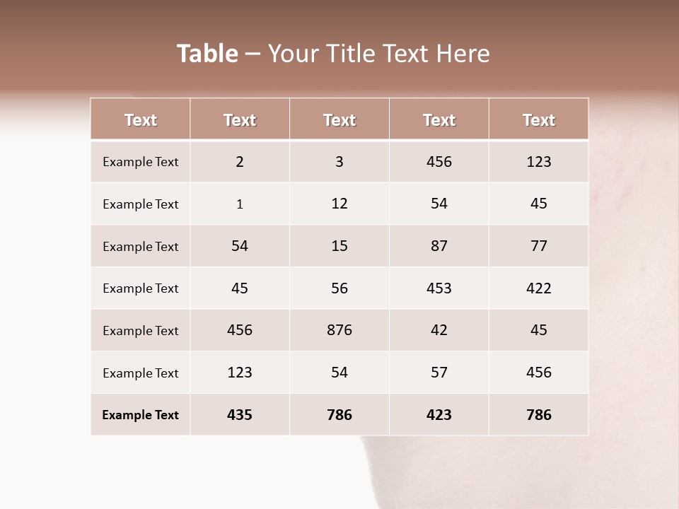 Beauty Clean Spot PowerPoint Template