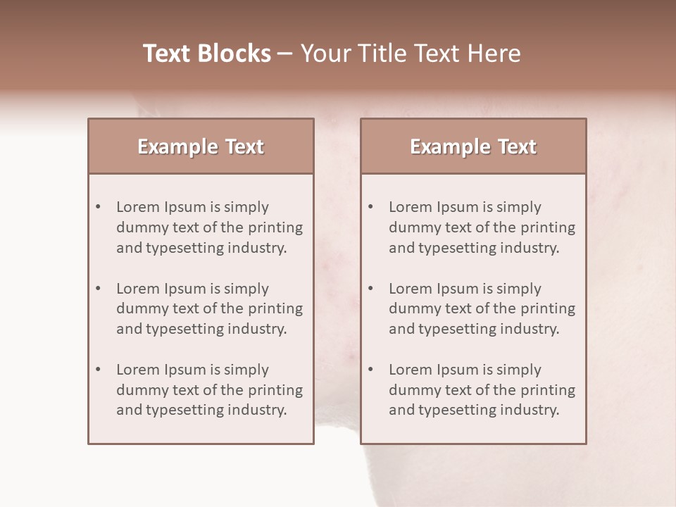 Beauty Clean Spot PowerPoint Template