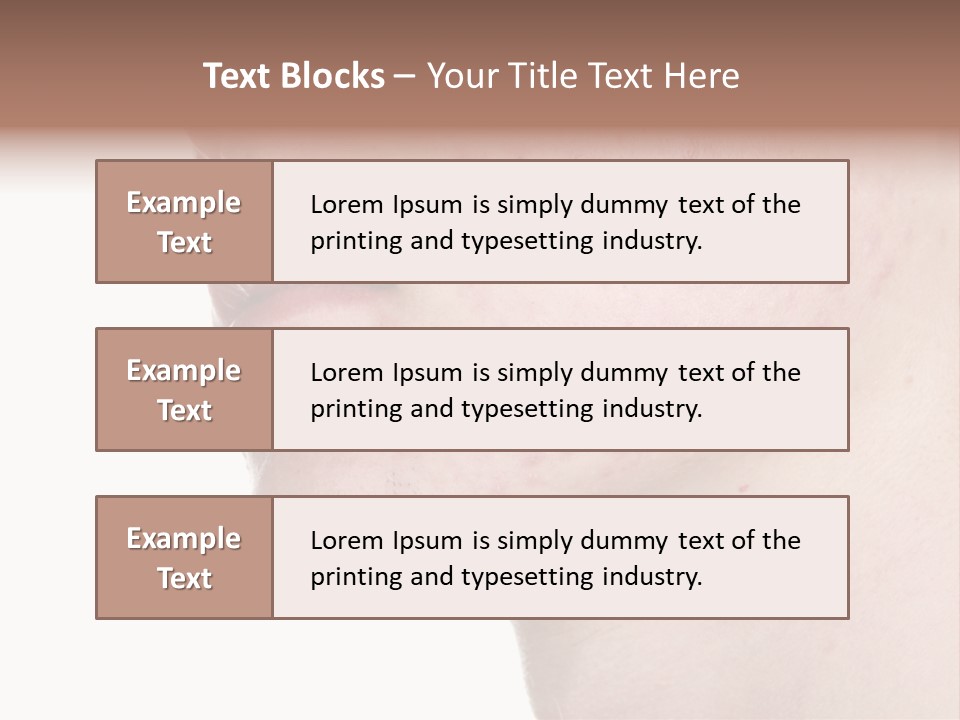 Beauty Clean Spot PowerPoint Template