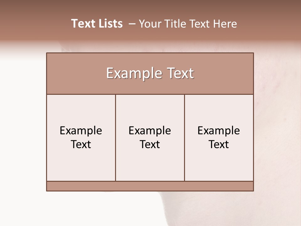 Beauty Clean Spot PowerPoint Template