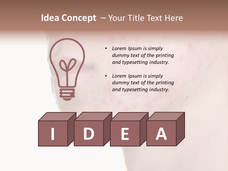 Beauty Clean Spot PowerPoint Template