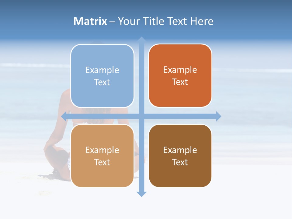 Graphic Design Winter Frost PowerPoint Template