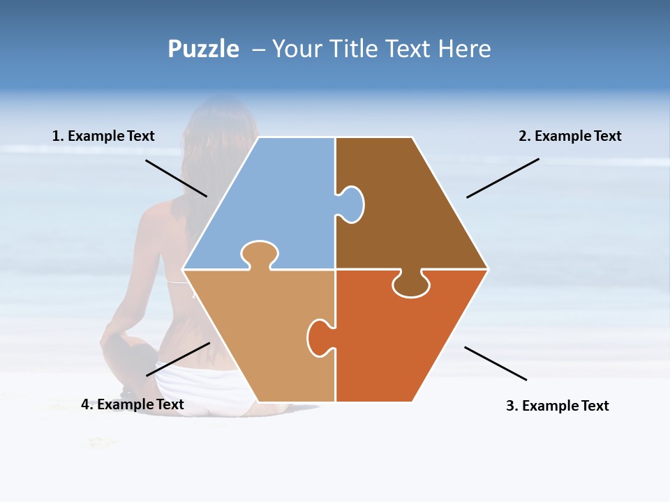 Graphic Design Winter Frost PowerPoint Template