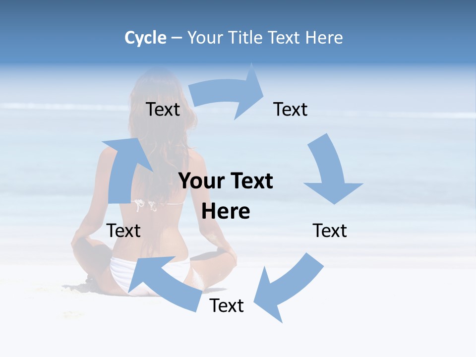 Graphic Design Winter Frost PowerPoint Template