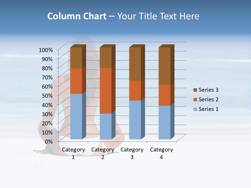 Graphic Design Winter Frost PowerPoint Template