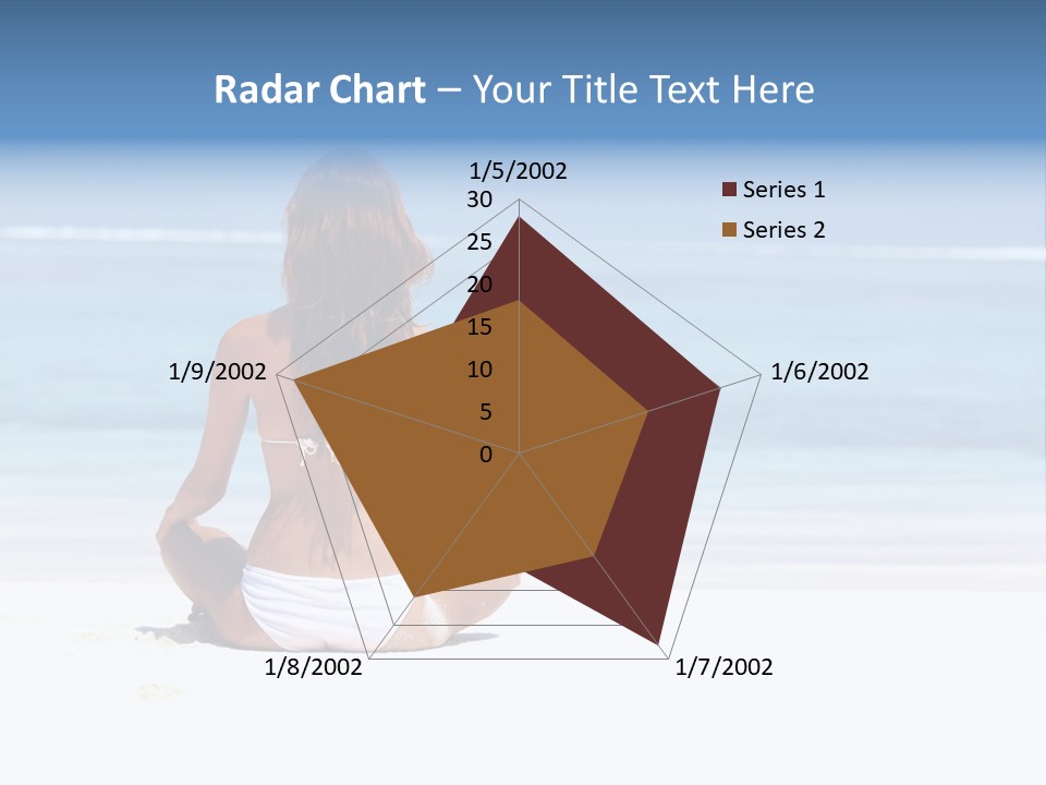 Graphic Design Winter Frost PowerPoint Template