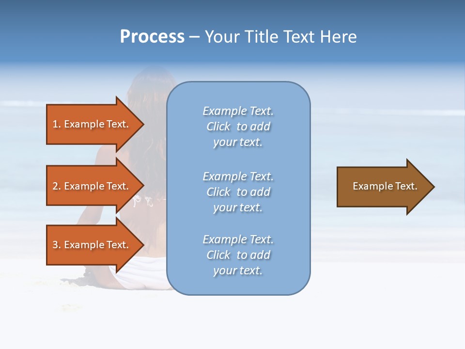 Graphic Design Winter Frost PowerPoint Template