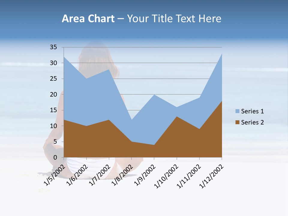 Graphic Design Winter Frost PowerPoint Template