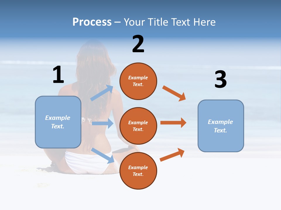 Graphic Design Winter Frost PowerPoint Template