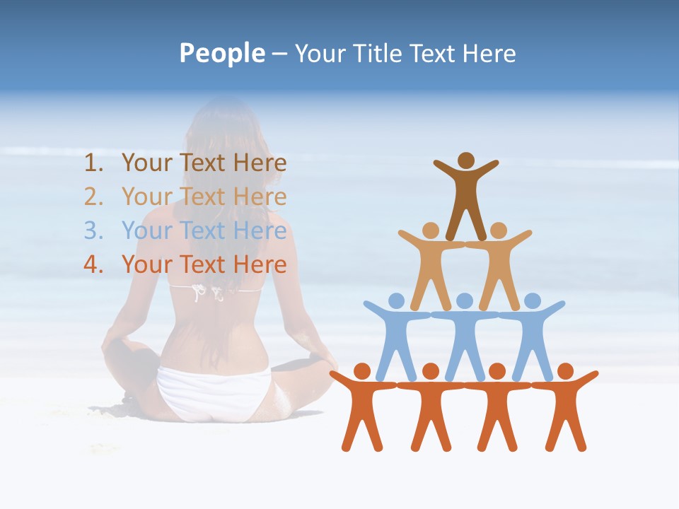 Graphic Design Winter Frost PowerPoint Template