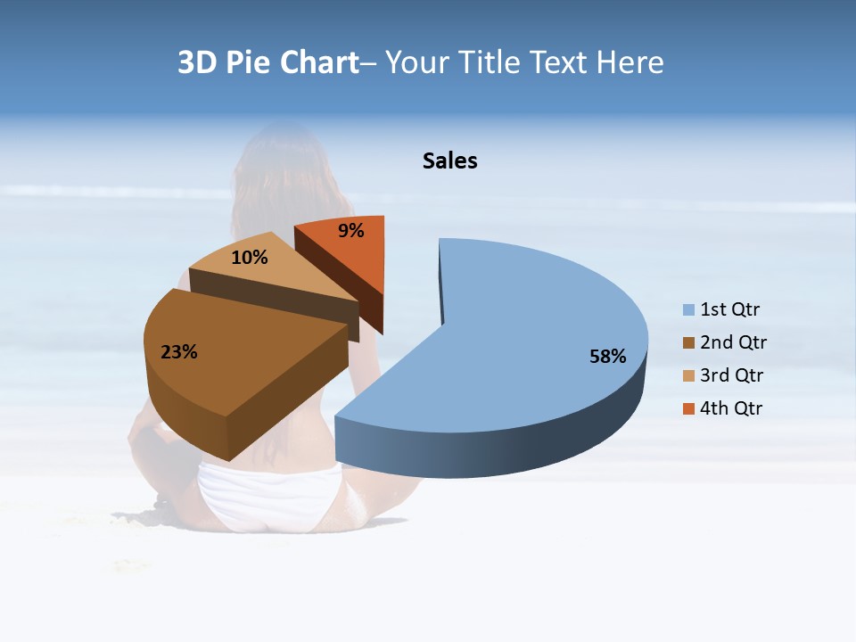 Graphic Design Winter Frost PowerPoint Template
