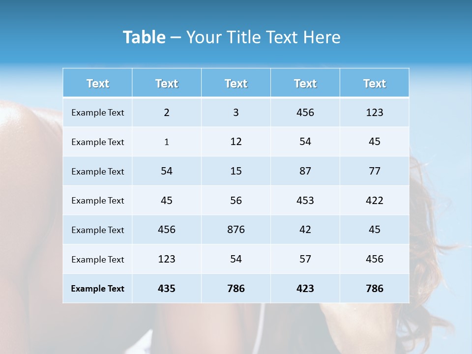 Complexion Night Amazing PowerPoint Template