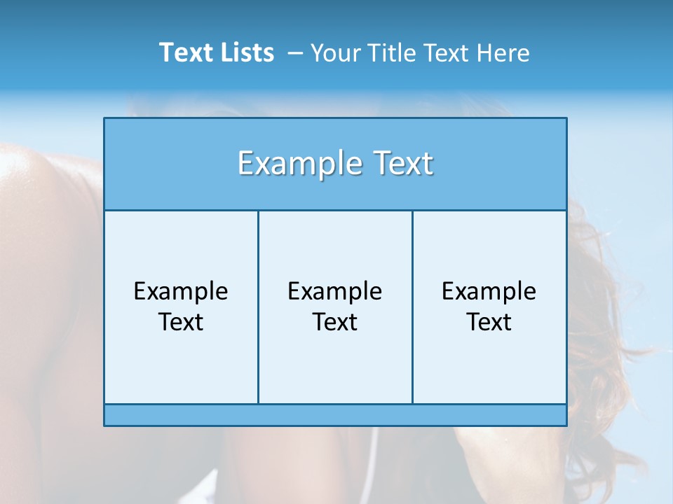 Complexion Night Amazing PowerPoint Template