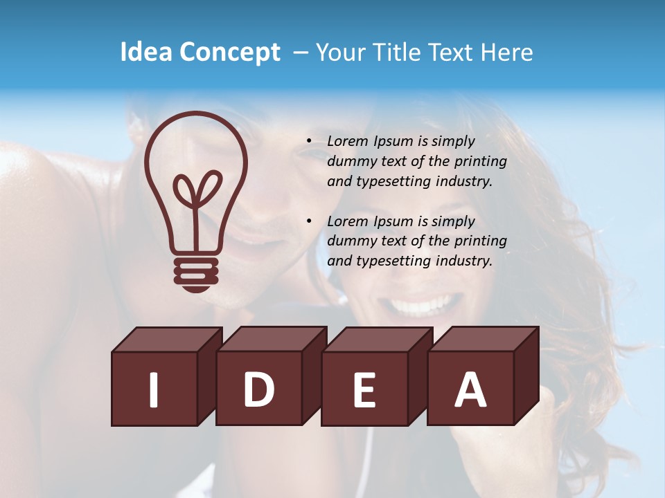 Complexion Night Amazing PowerPoint Template