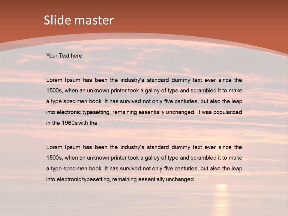 Yacht Relaxation Night PowerPoint Template