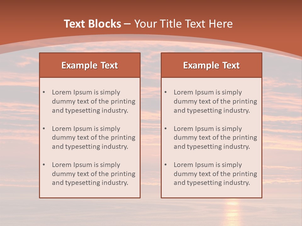 Yacht Relaxation Night PowerPoint Template