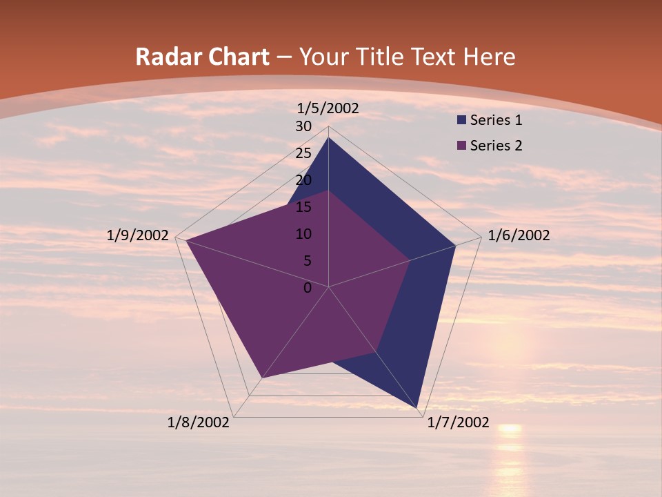 Yacht Relaxation Night PowerPoint Template