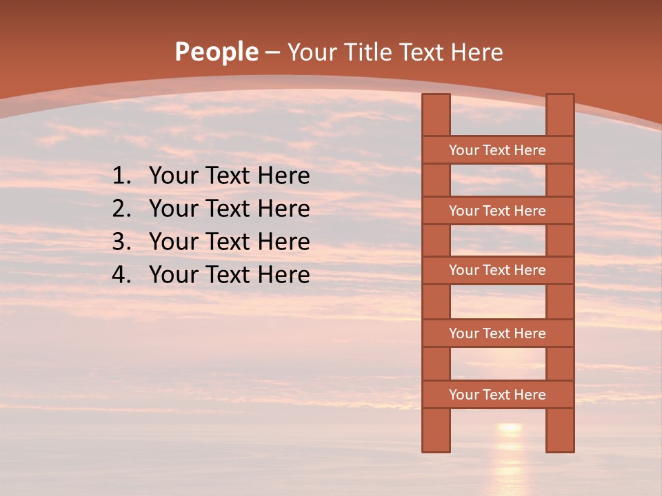 Yacht Relaxation Night PowerPoint Template