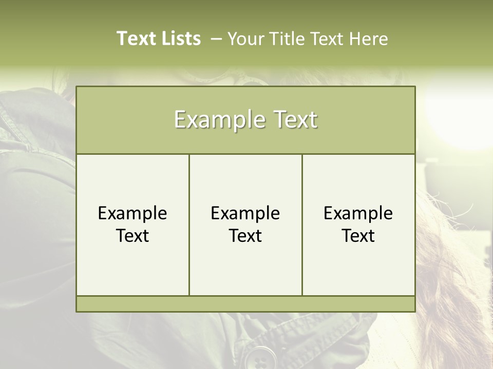 Fashion Artistic Cool PowerPoint Template