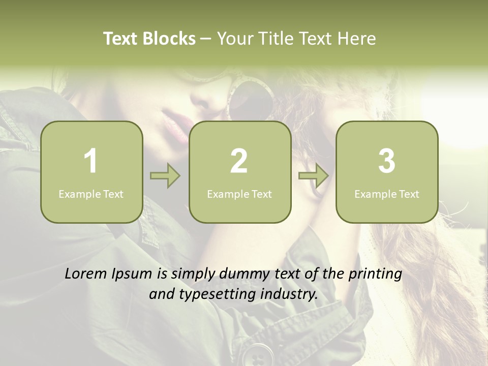 Fashion Artistic Cool PowerPoint Template