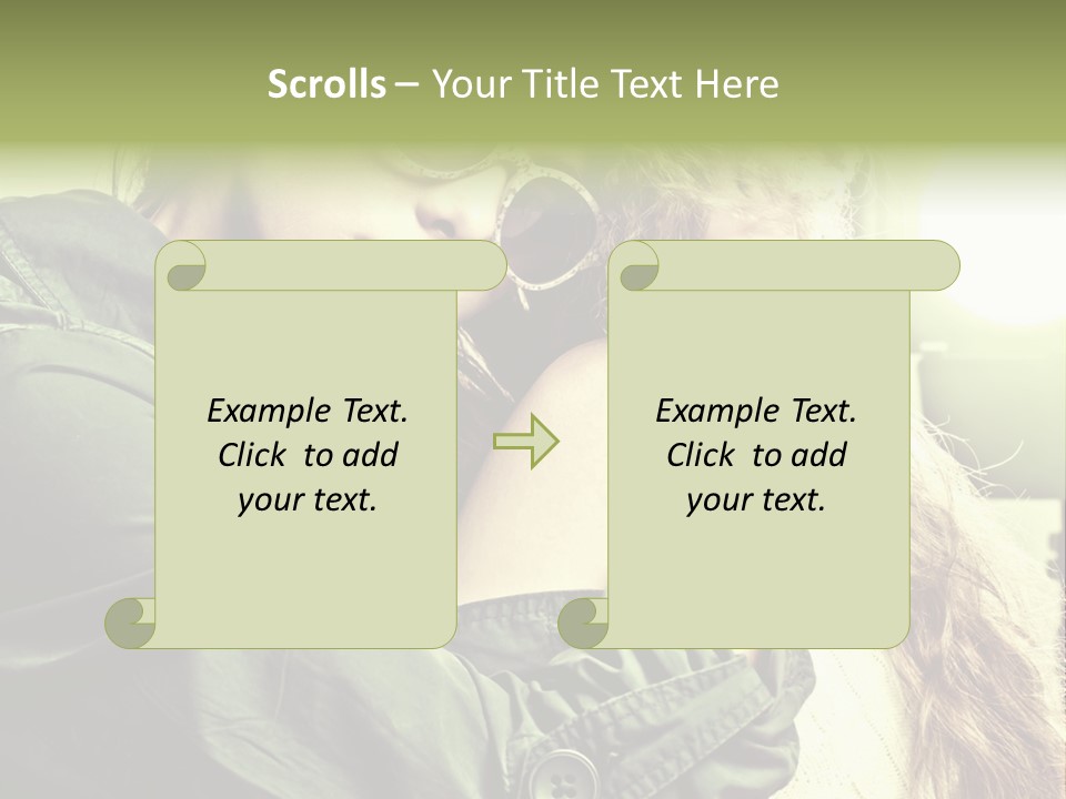 Fashion Artistic Cool PowerPoint Template