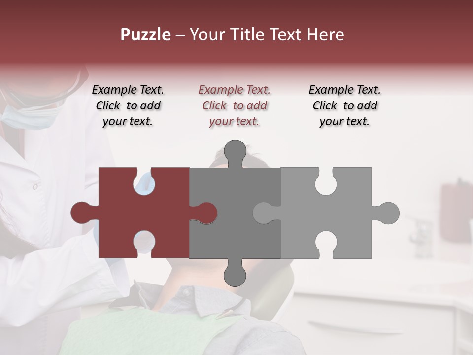 Dentist Patient Medicine PowerPoint Template