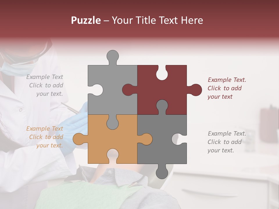 Dentist Patient Medicine PowerPoint Template