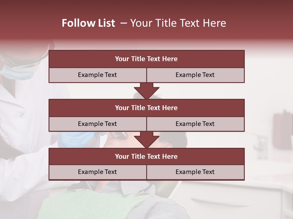 Dentist Patient Medicine PowerPoint Template