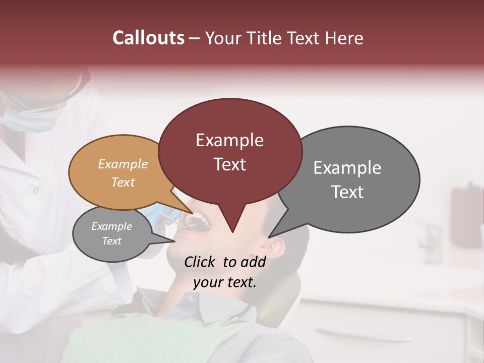 Dentist Patient Medicine PowerPoint Template