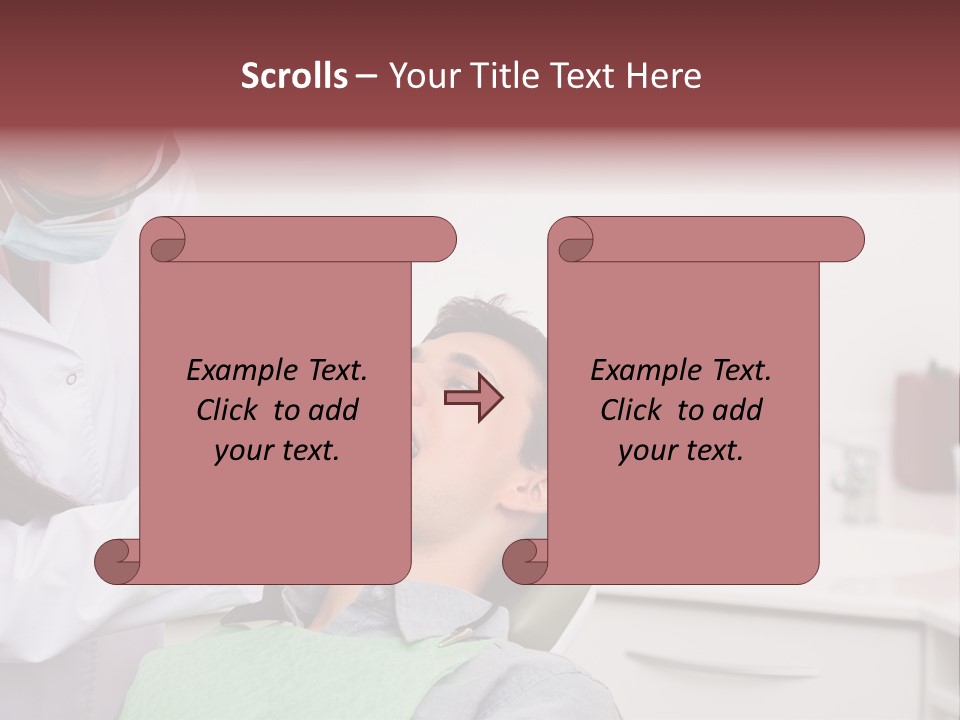 Dentist Patient Medicine PowerPoint Template