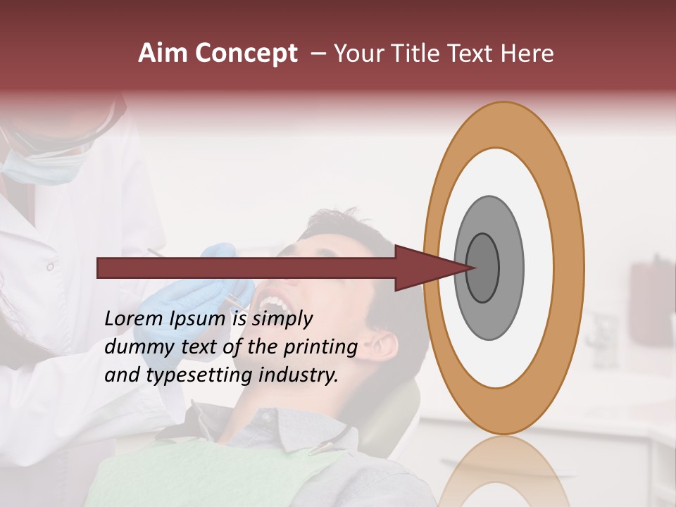 Dentist Patient Medicine PowerPoint Template