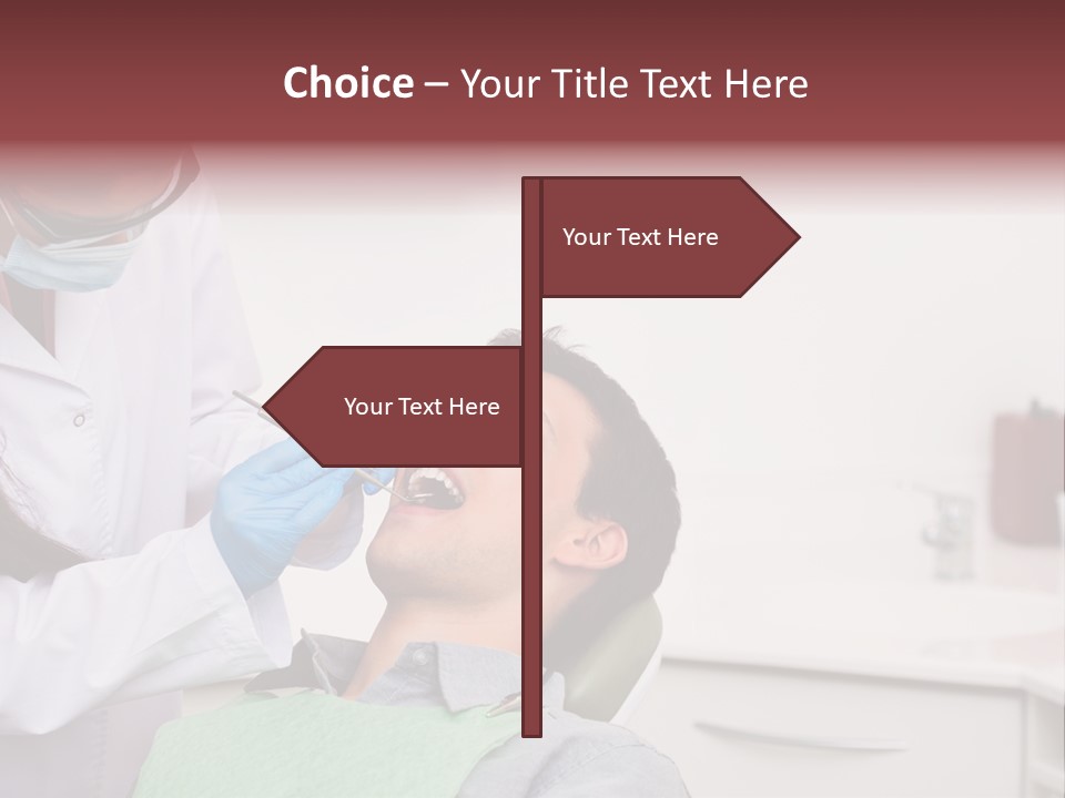 Dentist Patient Medicine PowerPoint Template