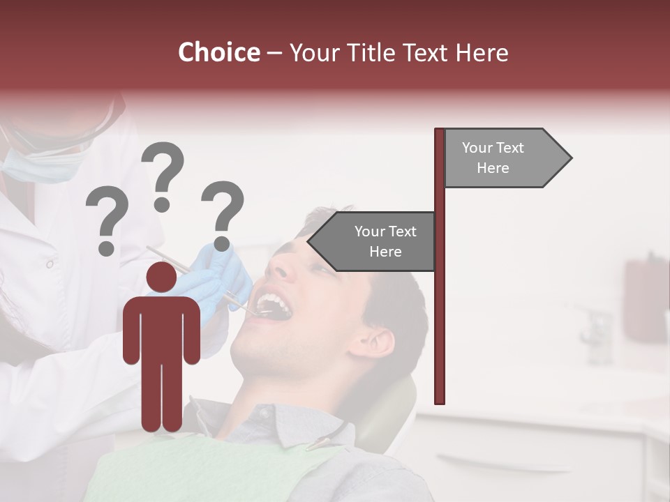 Dentist Patient Medicine PowerPoint Template