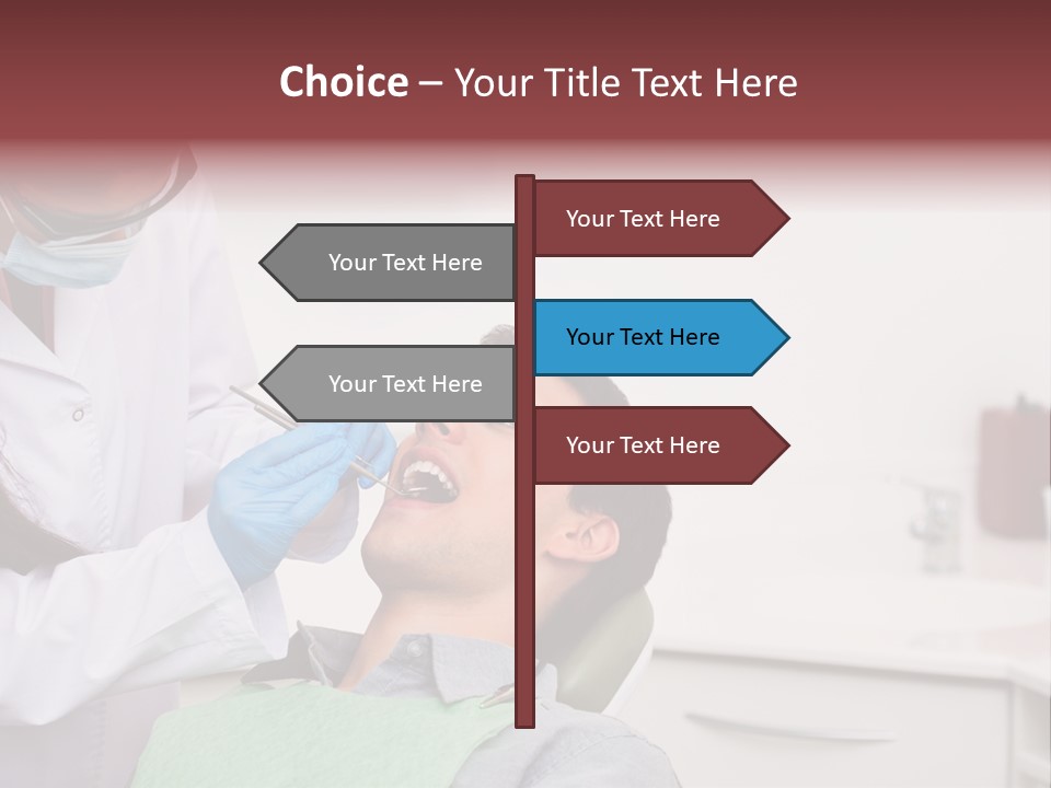 Dentist Patient Medicine PowerPoint Template