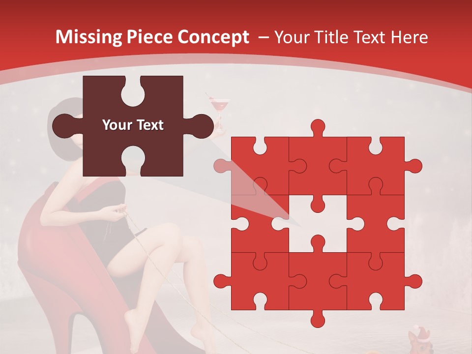 Graphic Design Winter Frost PowerPoint Template