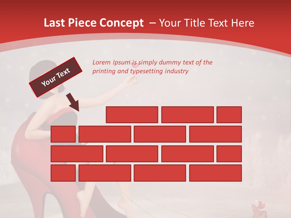 Graphic Design Winter Frost PowerPoint Template