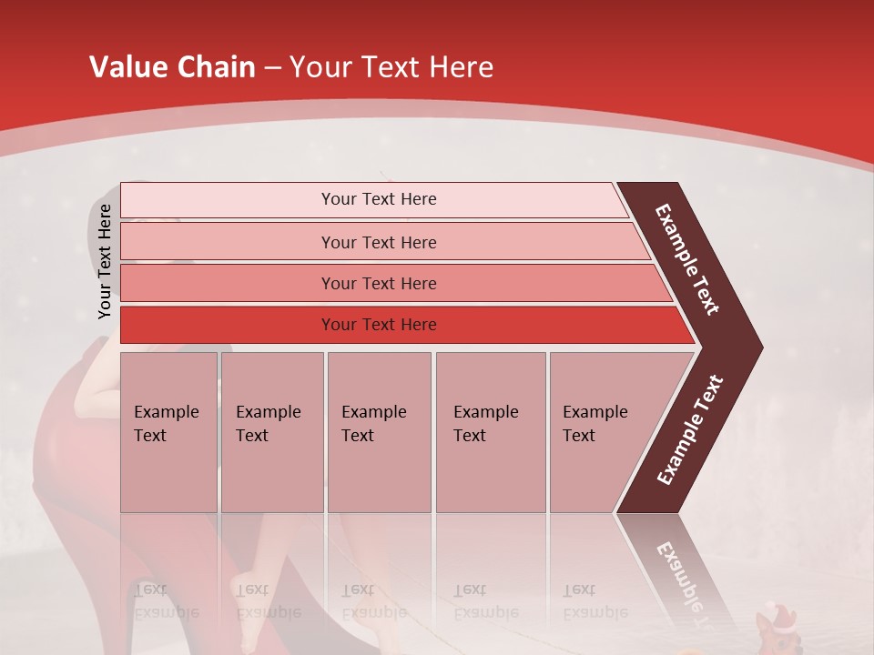 Graphic Design Winter Frost PowerPoint Template