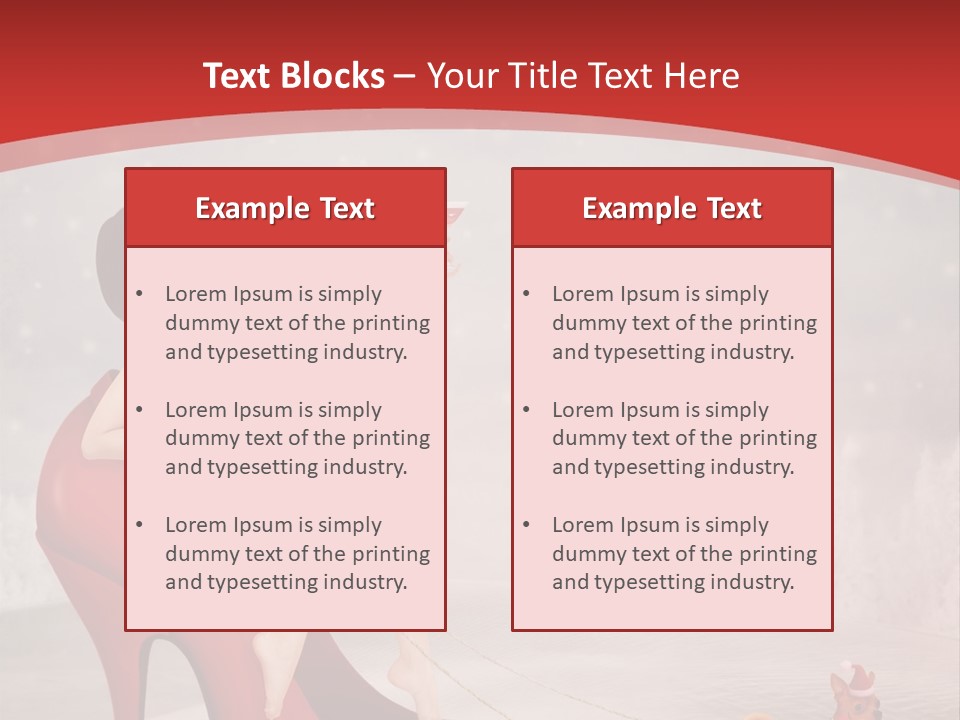 Graphic Design Winter Frost PowerPoint Template