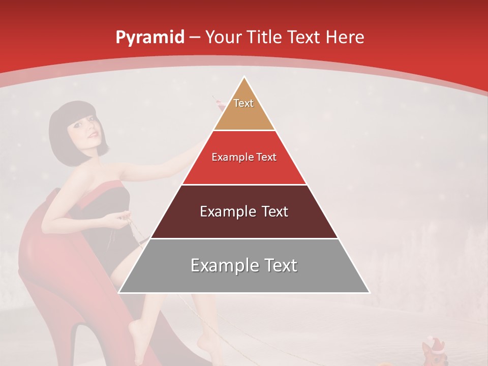 Graphic Design Winter Frost PowerPoint Template