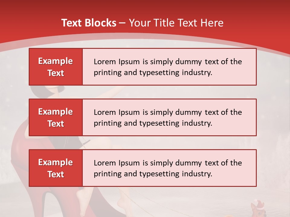 Graphic Design Winter Frost PowerPoint Template