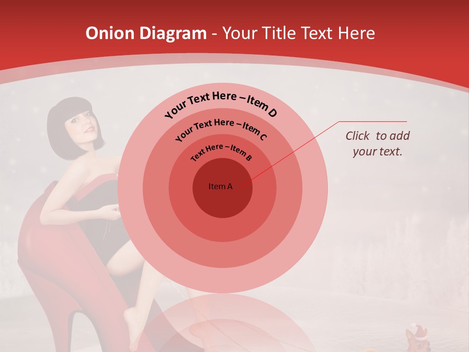 Graphic Design Winter Frost PowerPoint Template